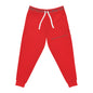 MDBTDJ#ICNAJBW-RED Athletic Joggers