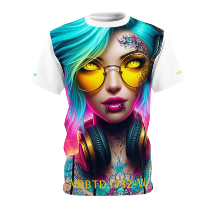 MDBTDJ#32-W Premium Art Tee Shirt - Tattooed Dj's Limited Edition - Unisex