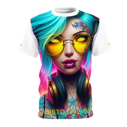 MDBTDJ#32-W Premium Art Tee Shirt - Tattooed Dj's Limited Edition - Unisex