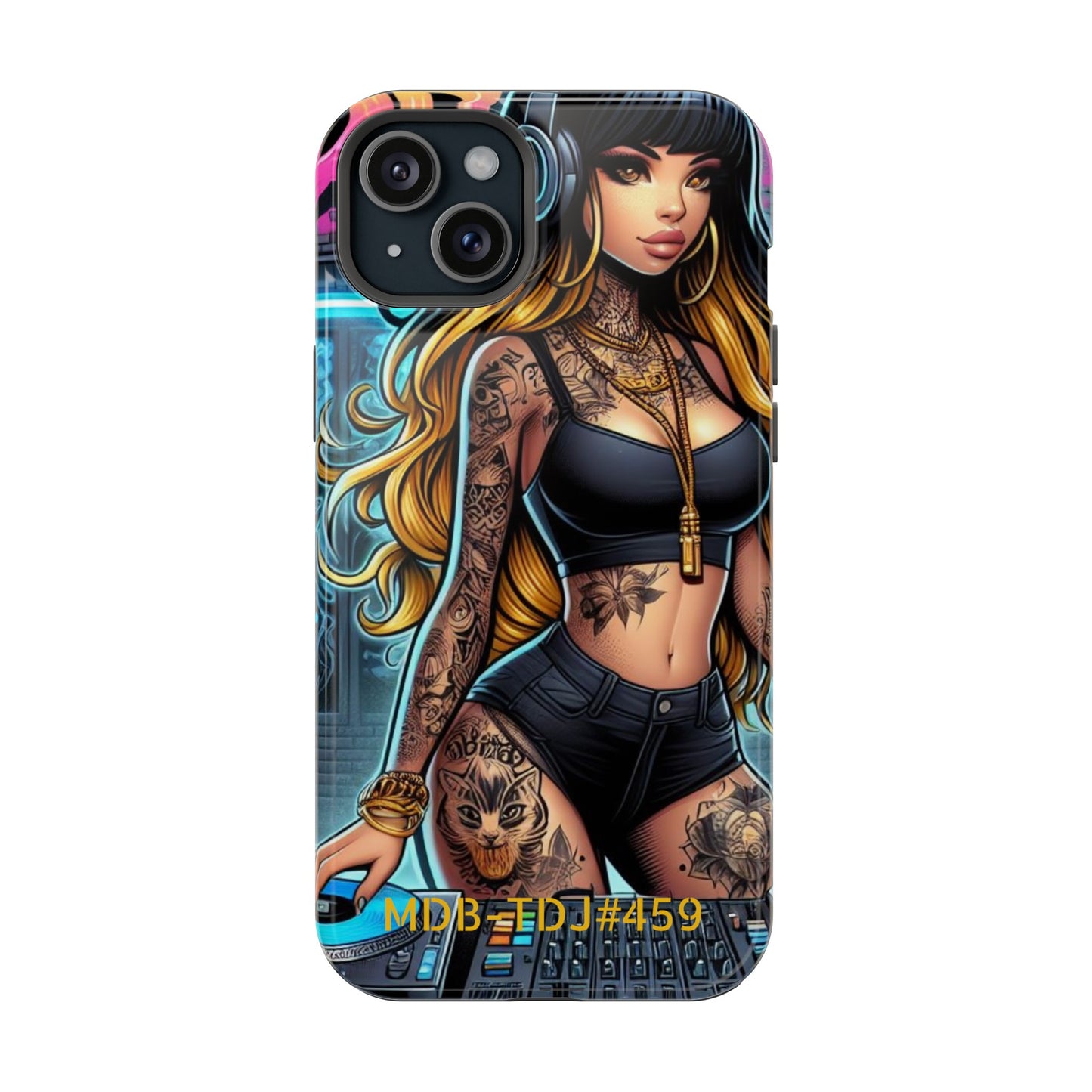 MDBTDJ#459 Impact-Resistant Phone Case Tattooed DJ's Limited Edition Fits Most, Phone Case, Tattooed Djs Shop