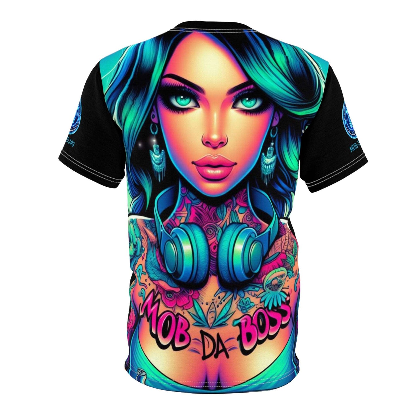 MDBTDJ#9 Unisex Cut & Sew Tee Tattooed Dj's Limited Edition, All Over Prints, Tattooed Djs Shop