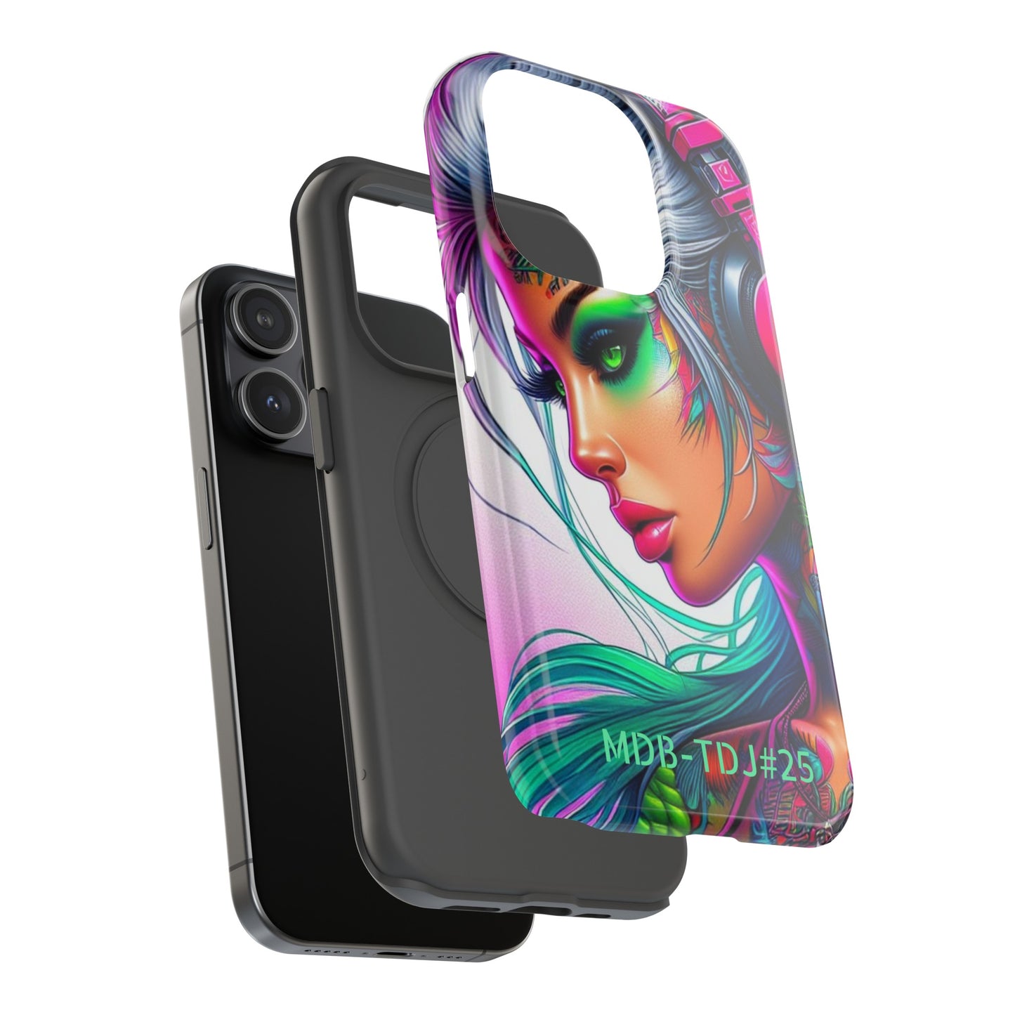 MDBTDJ#25 Impact-Resistant Phone Cases Fits most Tattooed DJ's Limited Edition, Phone Case, Tattooed Djs Shop