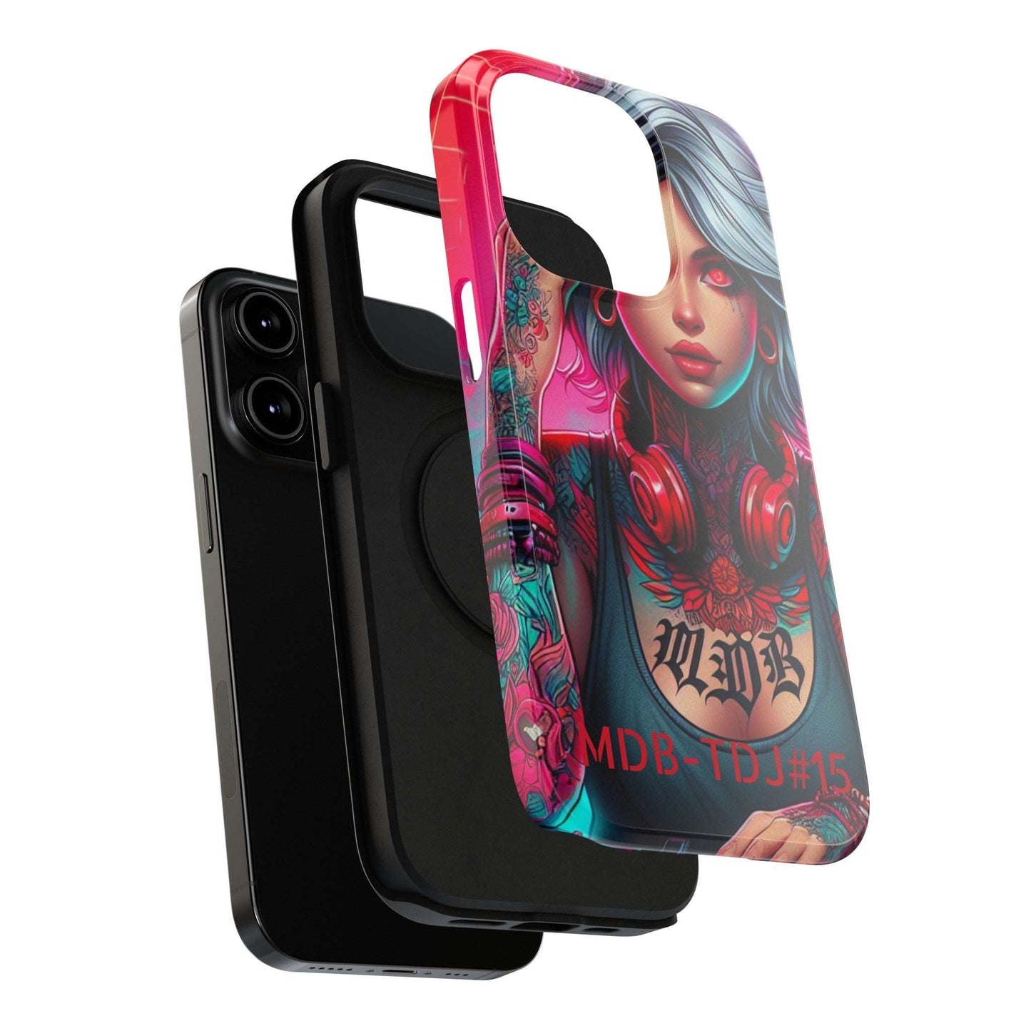 MDBTDJ#15 Impact-Resistant Phone Cases Fits most Tattooed DJ's Limited Edition