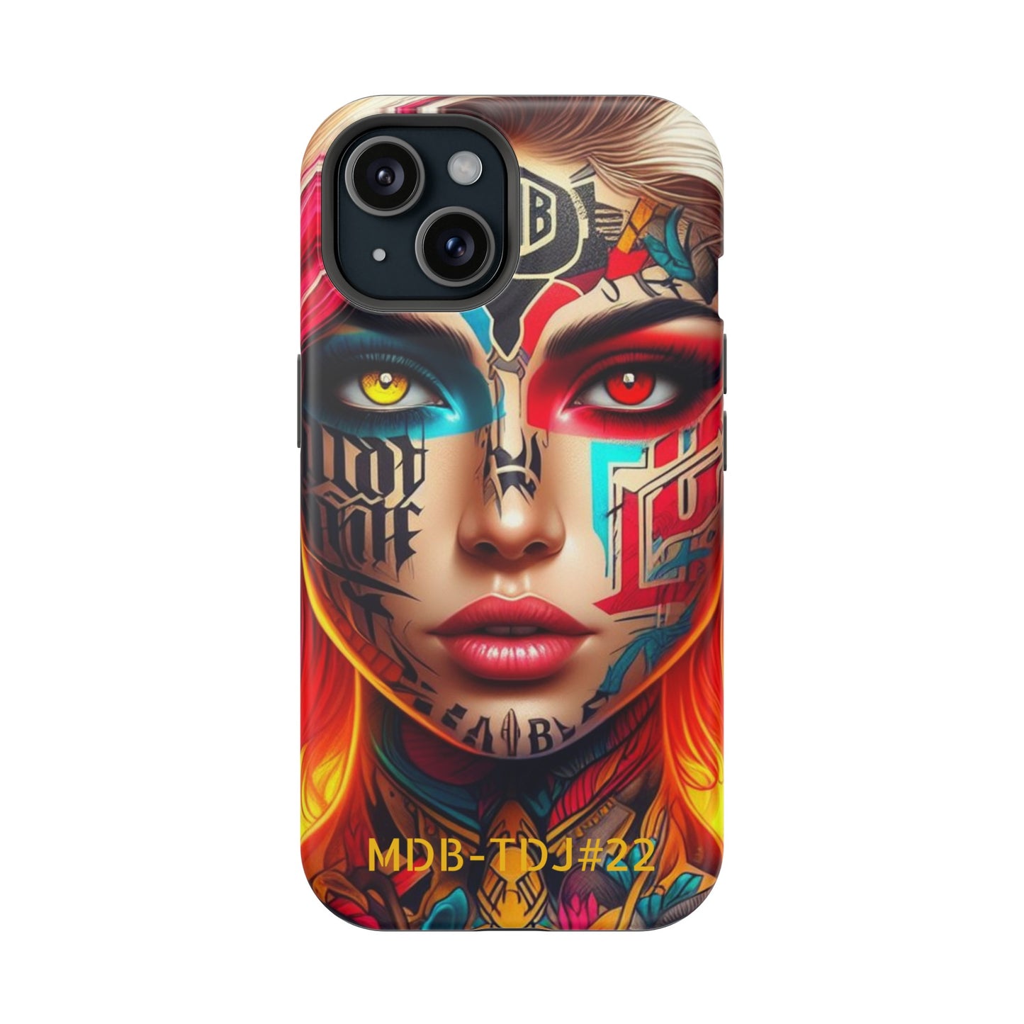 MDBTDJ#22 Impact-Resistant Phone Cases Fits most Tattooed DJ's Limited Edition, Phone Case, Tattooed Djs Shop