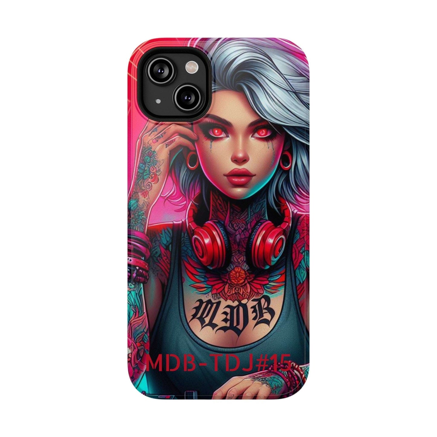 MDBTDJ#15 Impact-Resistant Phone Cases Fits most Tattooed DJ's Limited Edition