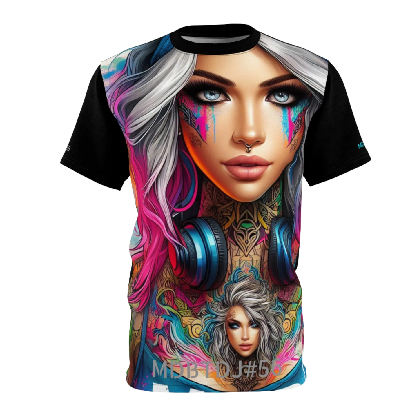 MDBTDJ#56 Premium Art Tee Shirt - Tattooed Dj's Limited Edition - Unisex