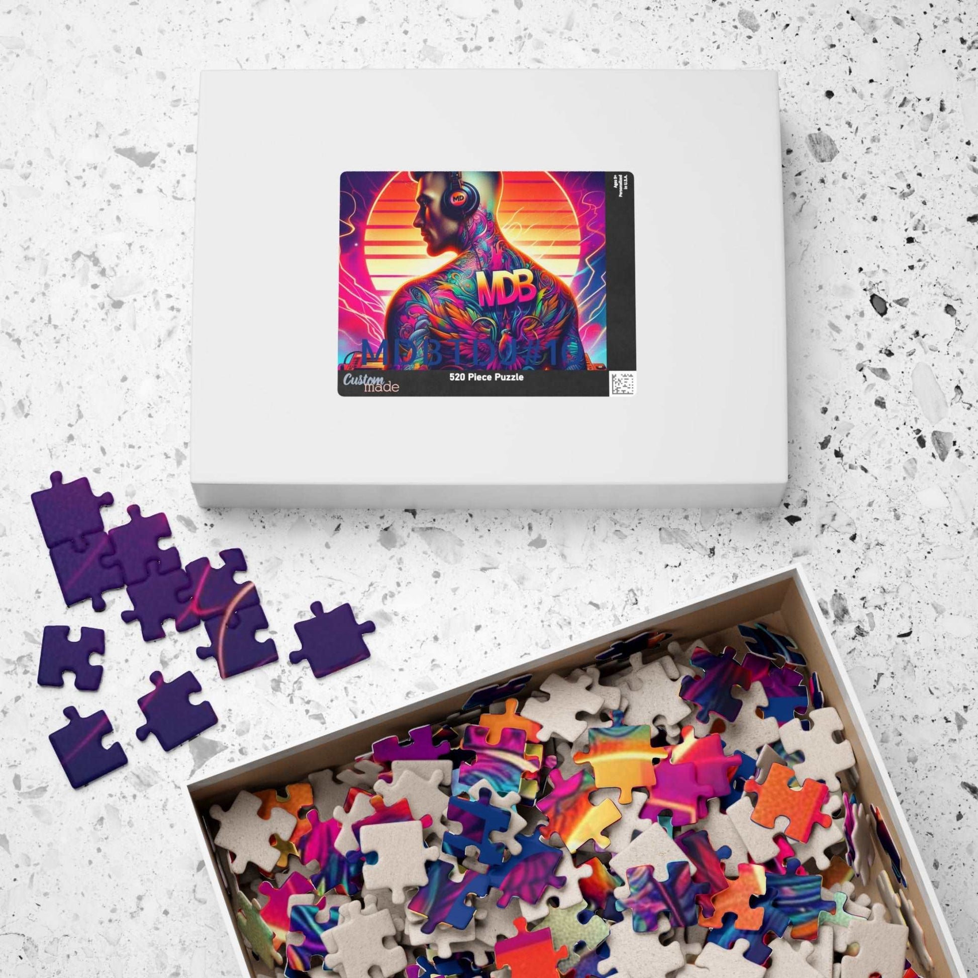 MDBTDJ#10 Puzzle (110, 252, 520, 1014-piece) Tattooed Dj's Limited Edition