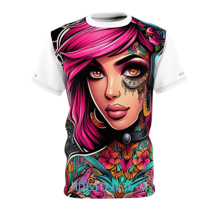 MDBTDJ#36-W Premium Art Tee Shirt - Tattooed Dj's Limited Edition - Unisex