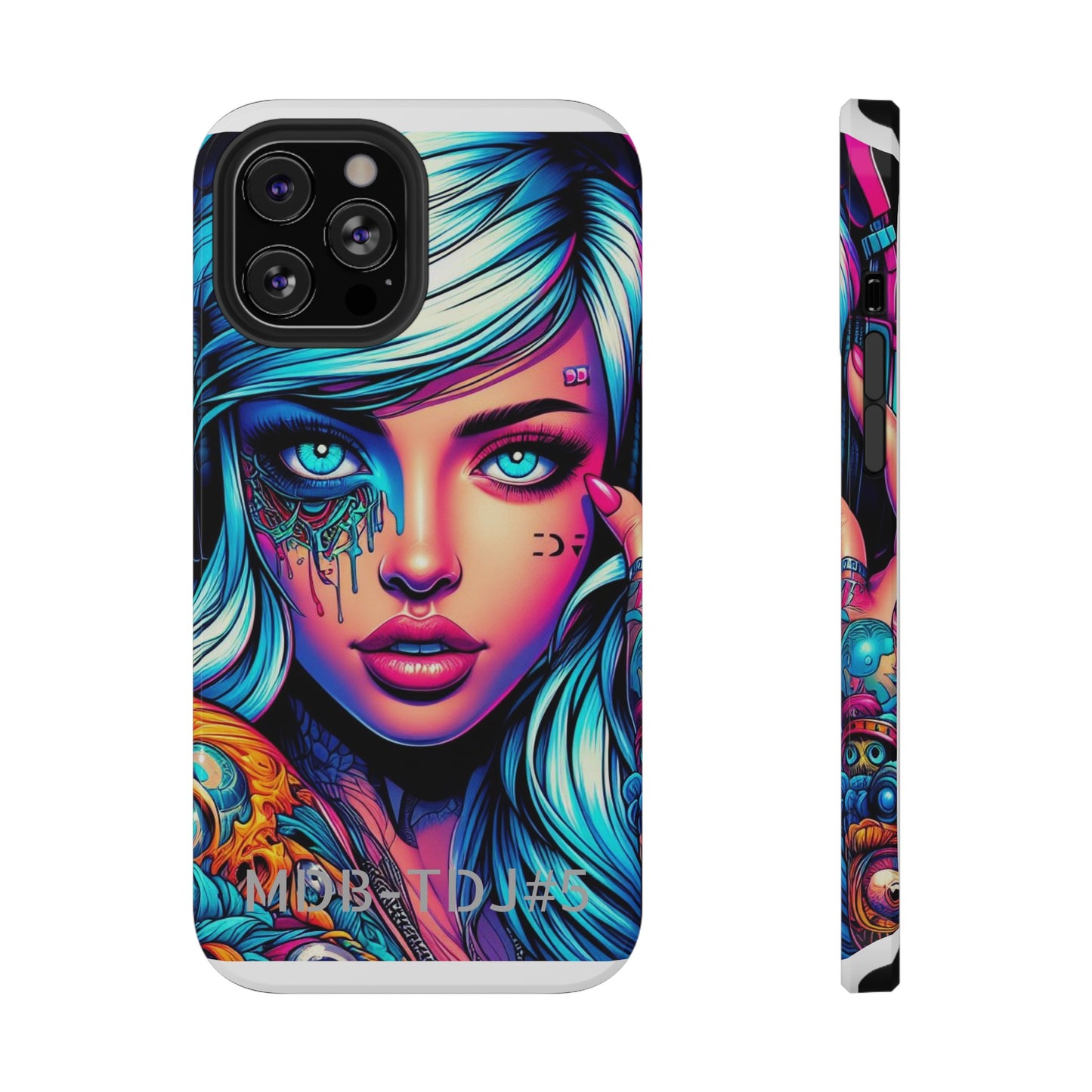 MDBTDJ#5 Impact-Resistant Phone Cases Tattooed Dj's Limited Edition, Phone Case, Tattooed Djs Shop