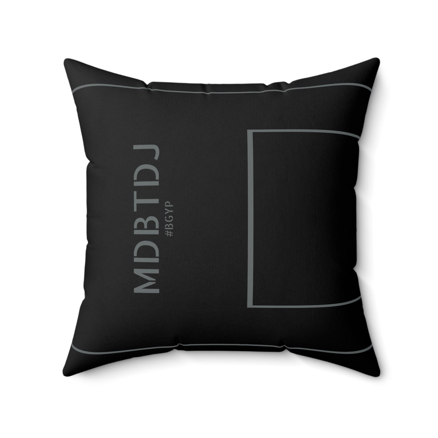 MDBTDJ#BGYP Spun Polyester Square Pillow