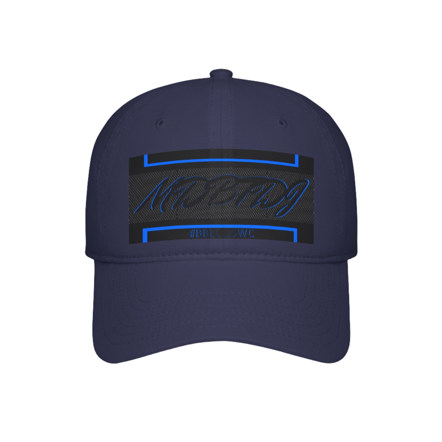 MDBTDJ #BBLUBSWC Navy - Low Profile Baseball Cap