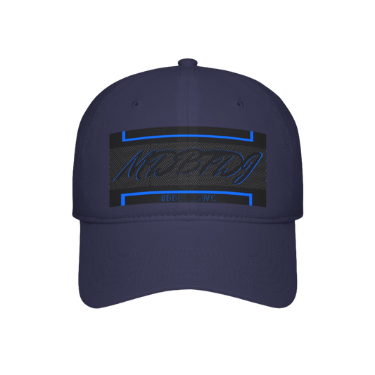 MDBTDJ #BBLUBSWC Navy - Low Profile Baseball Cap