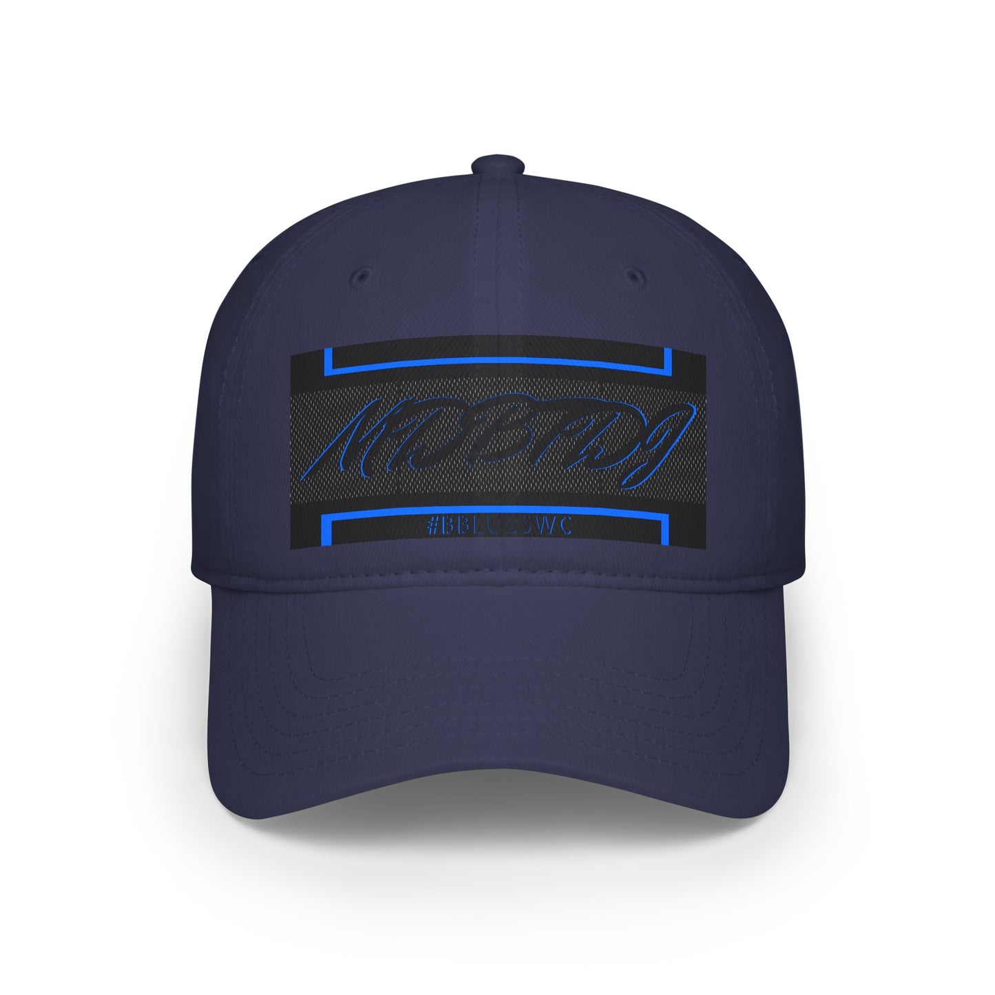 MDBTDJ #BBLUBSWC Navy - Low Profile Baseball Cap