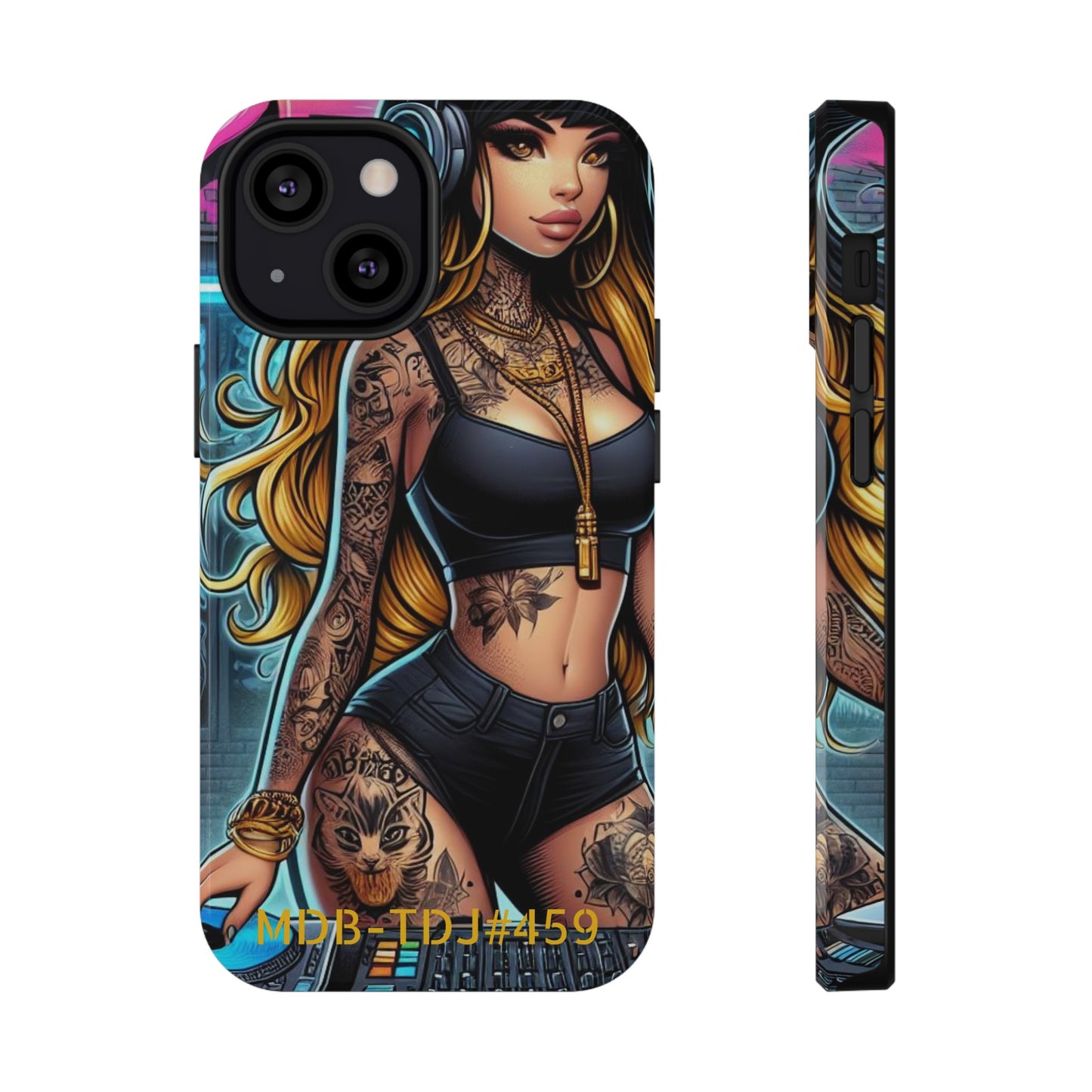 MDBTDJ#459 Impact-Resistant Phone Case Tattooed DJ's Limited Edition Fits Most, Phone Case, Tattooed Djs Shop