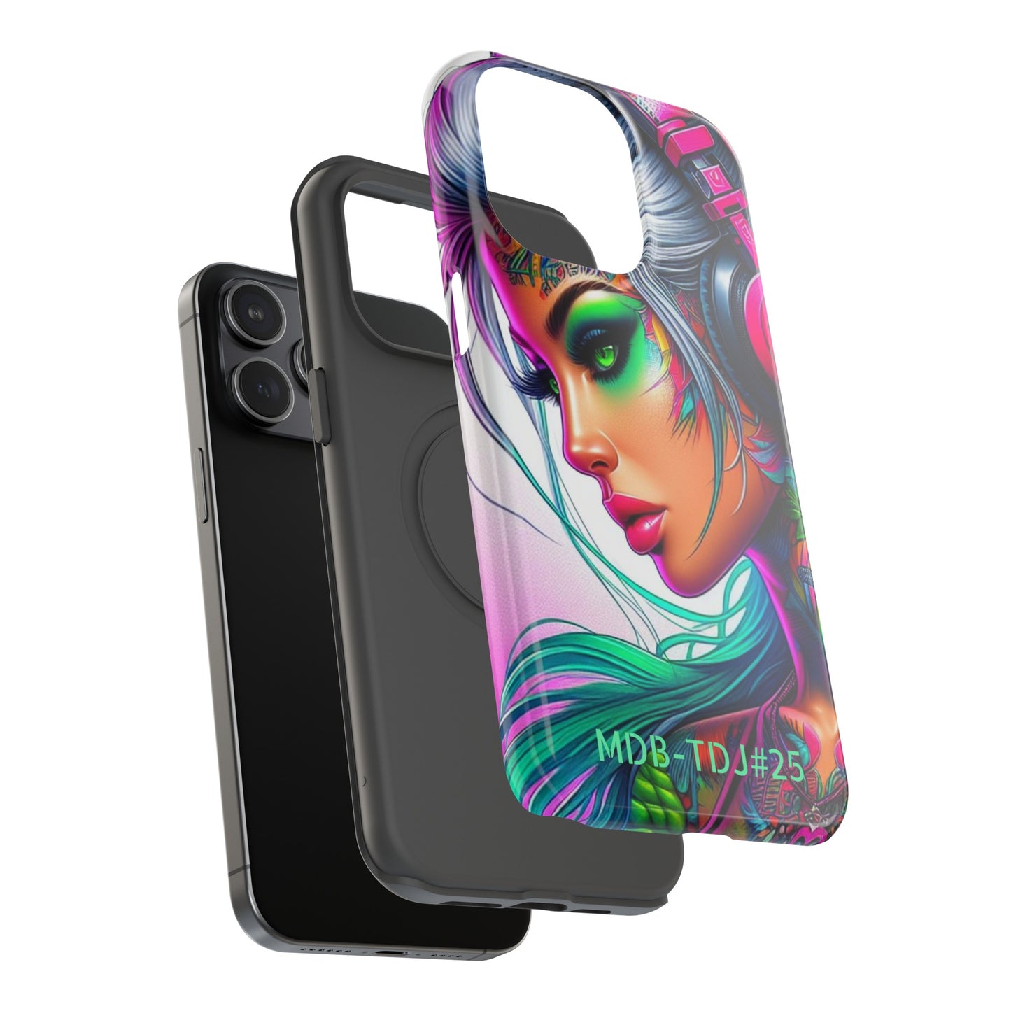 MDBTDJ#25 Impact-Resistant Phone Cases Fits most Tattooed DJ's Limited Edition, Phone Case, Tattooed Djs Shop