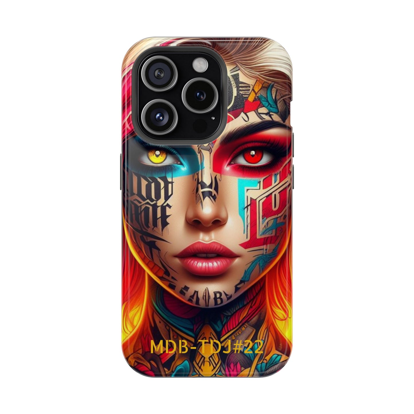 MDBTDJ#22 Impact-Resistant Phone Cases Fits most Tattooed DJ's Limited Edition, Phone Case, Tattooed Djs Shop