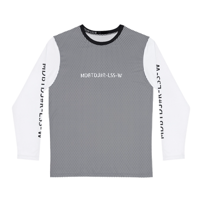 MDBTDJ#R-LSS-W Premium Men's Long Sleeve Shirt, Long Sleeve Shirt, Clothing Tops, Tattooed Djs Shop