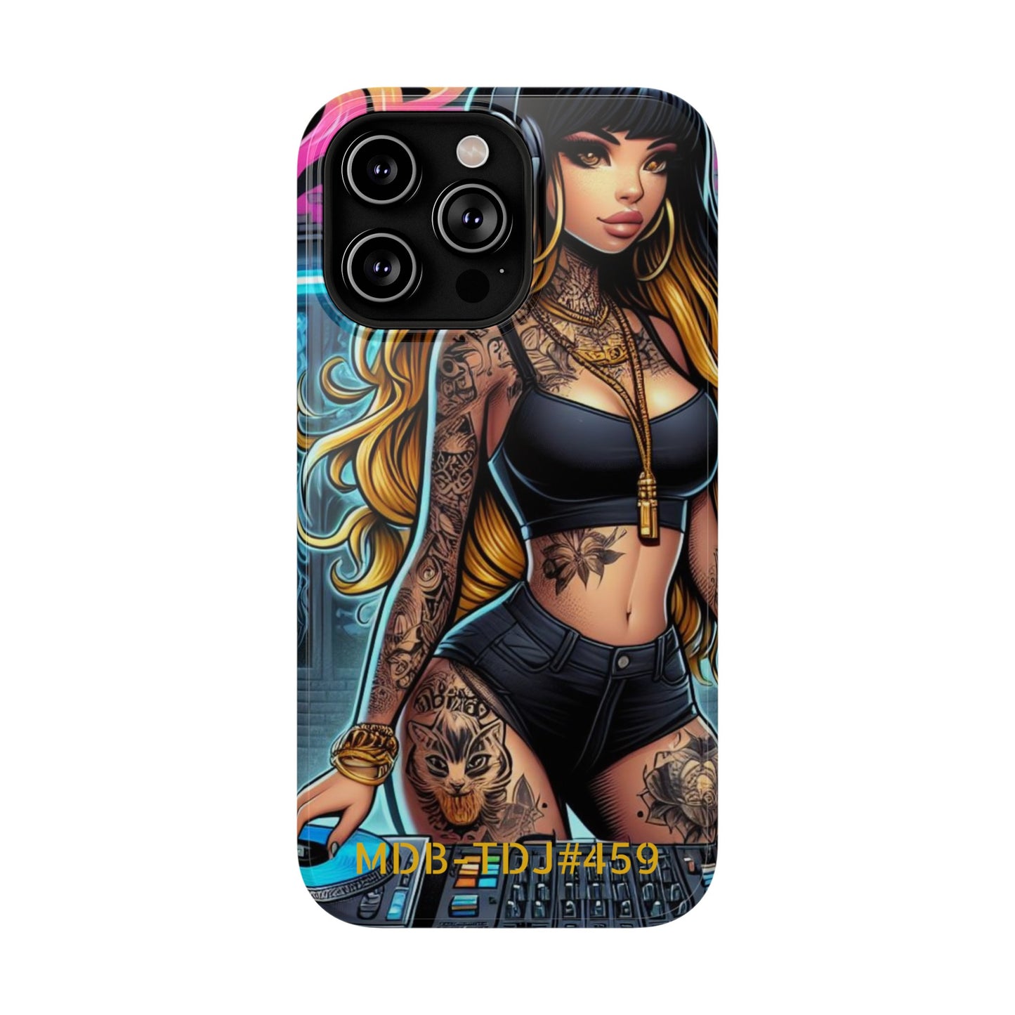 MDBTDJ#459 Impact-Resistant Phone Case Tattooed DJ's Limited Edition Fits Most, Phone Case, Tattooed Djs Shop