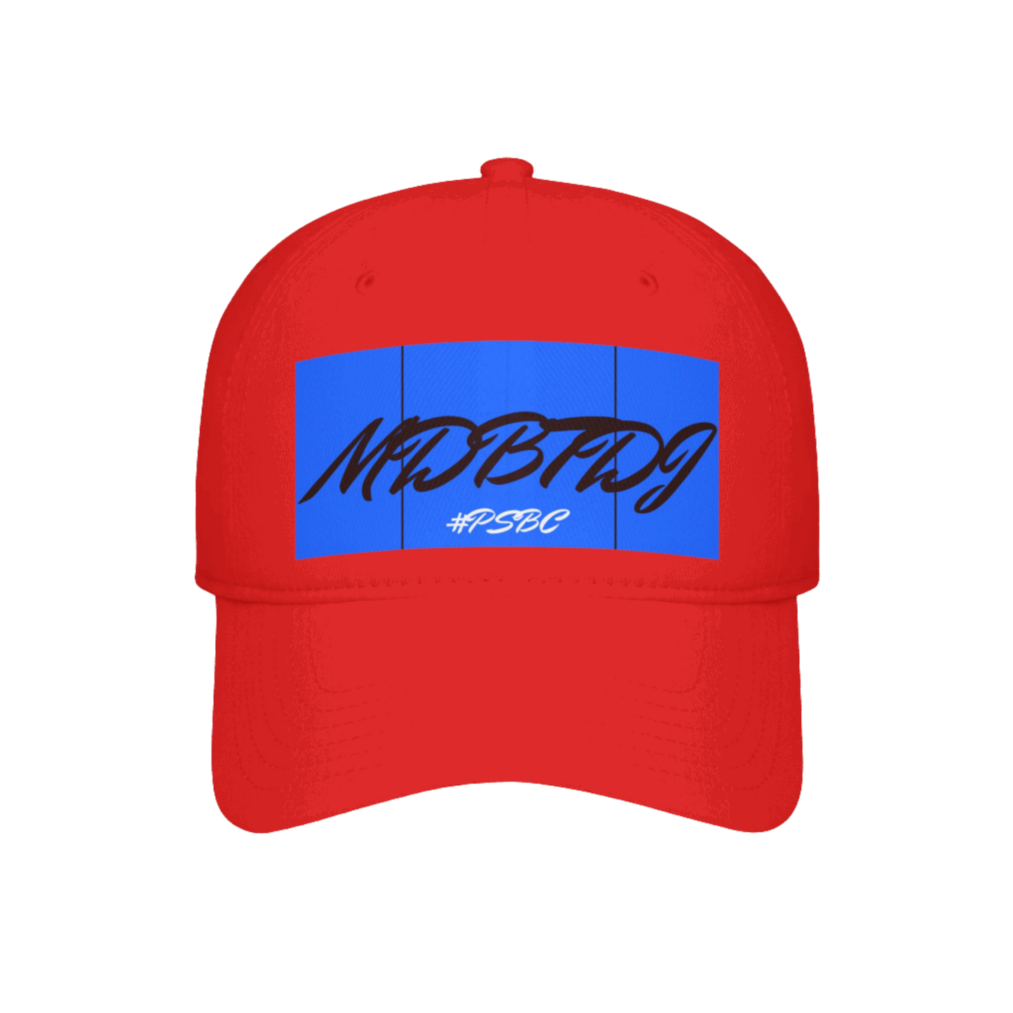 MDBTDJ#PSBC Red - Low Profile Baseball Cap