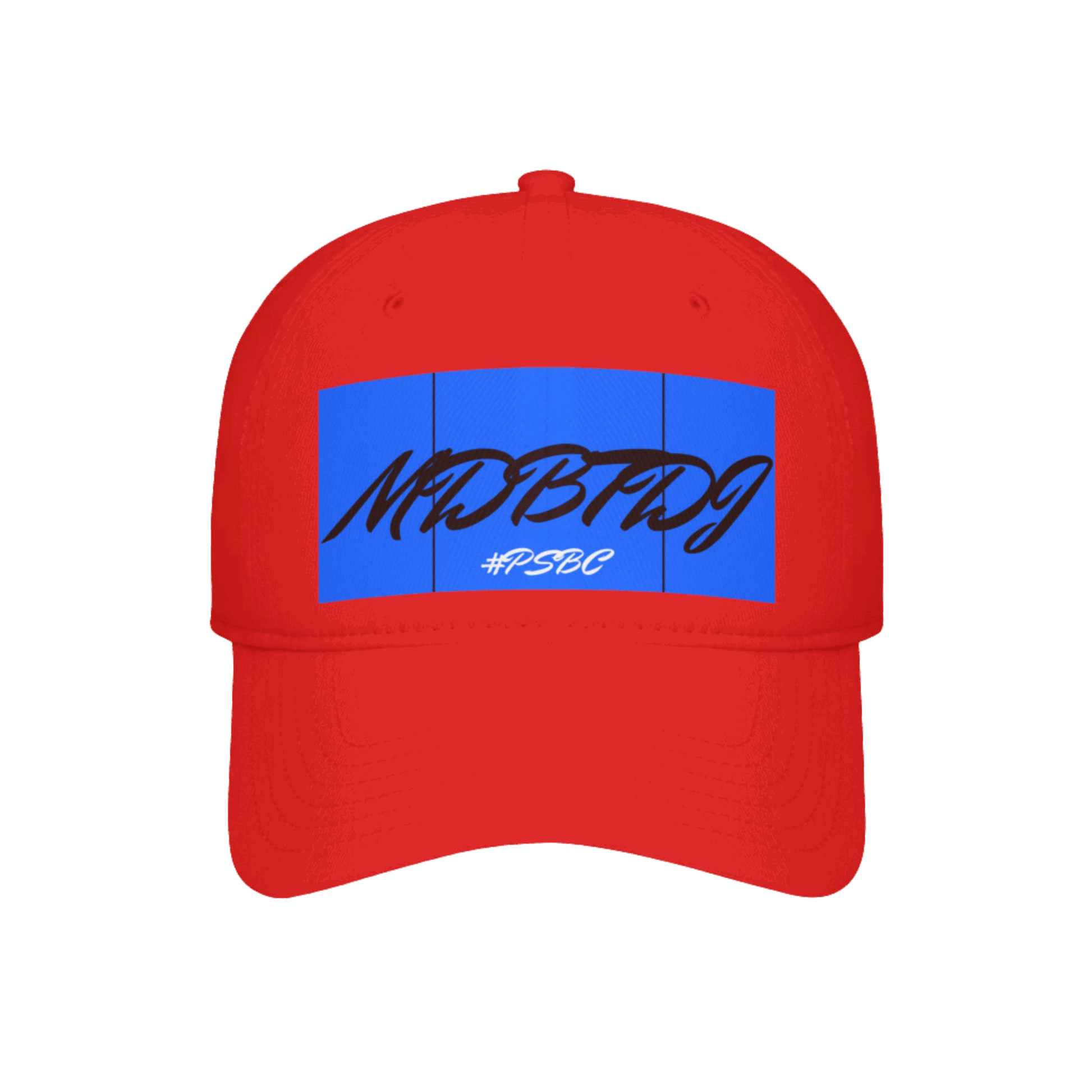 MDBTDJ#PSBC Red - Low Profile Baseball Cap