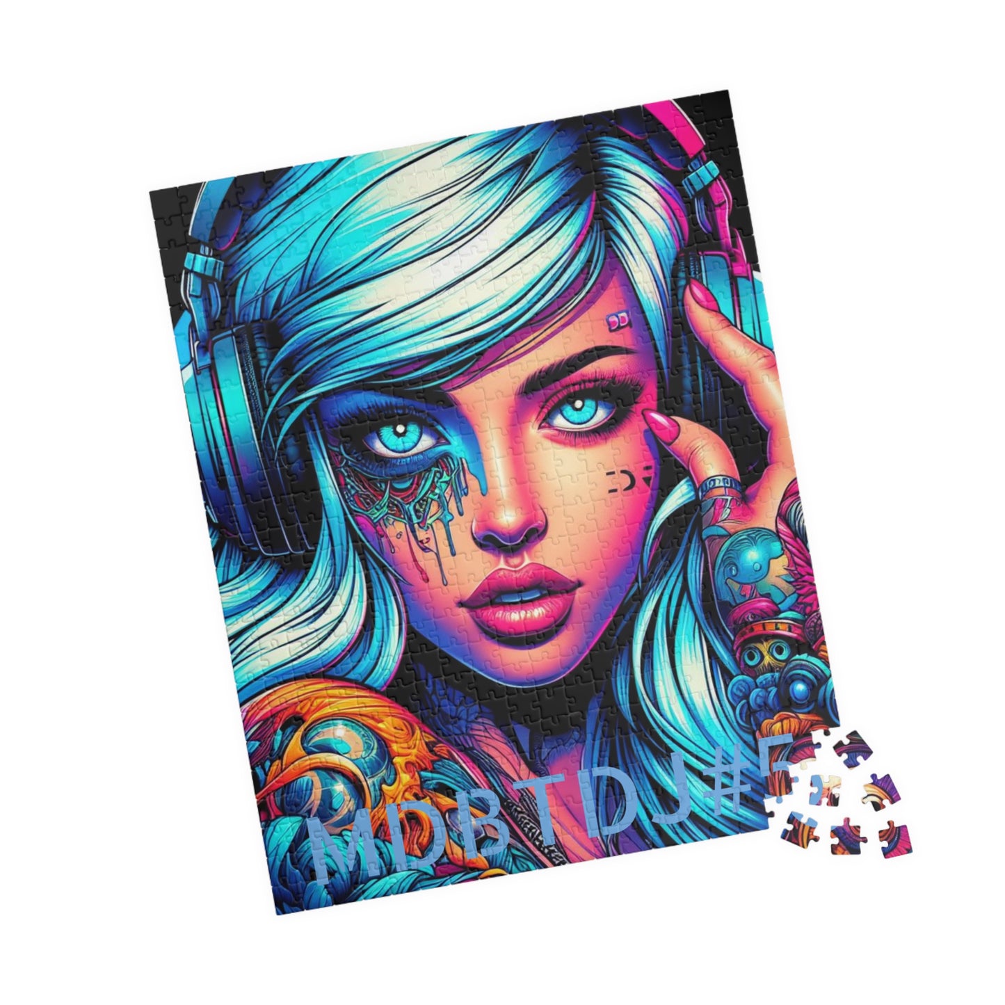 MDBTDJ#5 Puzzle (110, 252, 520, 1014-piece) Tattooed Dj's Limited Edition, Puzzle, Apparel & Accessories, Tattooed Djs Shop