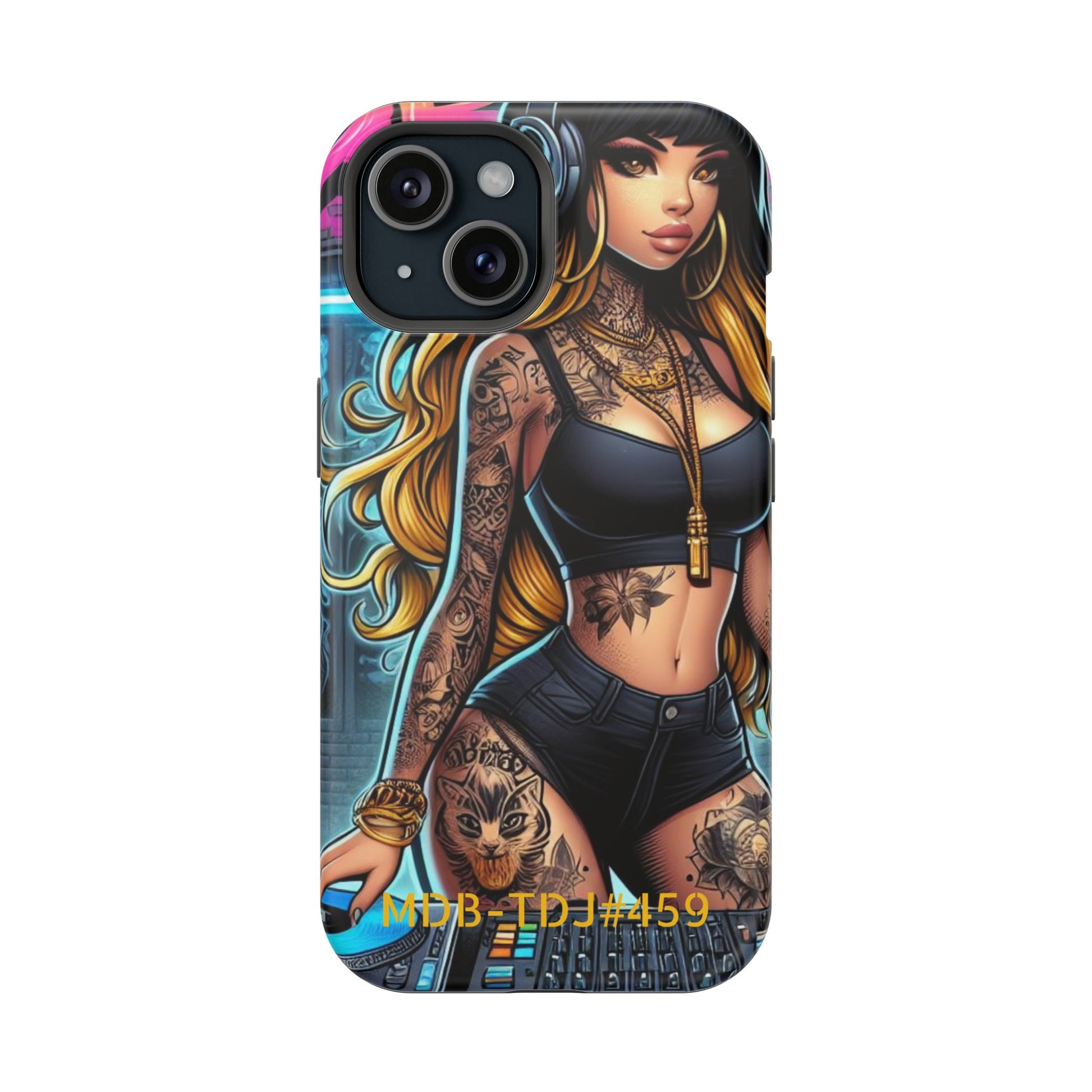 MDBTDJ#459 Impact-Resistant Phone Case Tattooed DJ's Limited Edition Fits Most, Phone Case, Tattooed Djs Shop