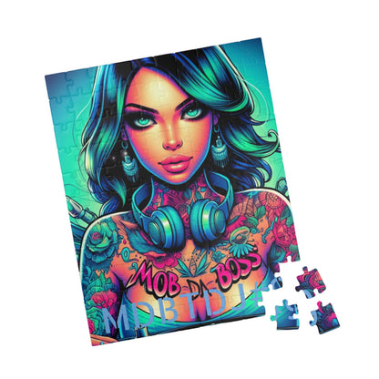 MDBTDJ#9 Puzzle (110, 252, 520, 1014-piece) Tattooed Dj's Limited Edition, Puzzle, Puzzles, Tattooed Djs Shop