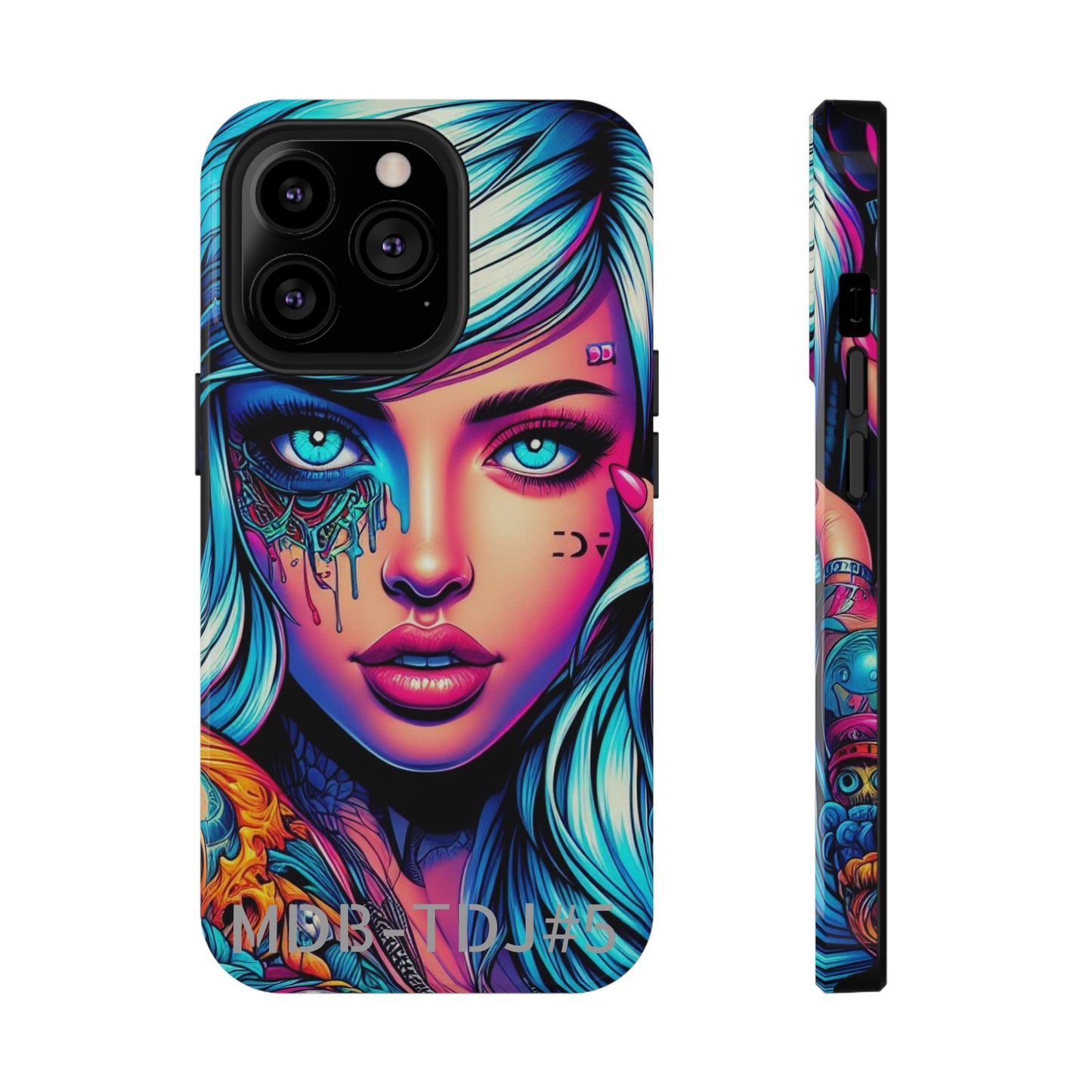 MDBTDJ#5 Impact-Resistant Phone Cases Tattooed Dj's Limited Edition, Phone Case, Tattooed Djs Shop