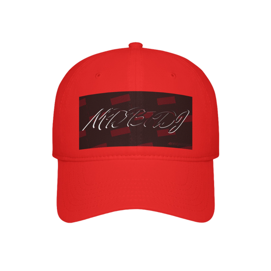 MDBTDJ#BRSQC Red - Low Profile Baseball Cap