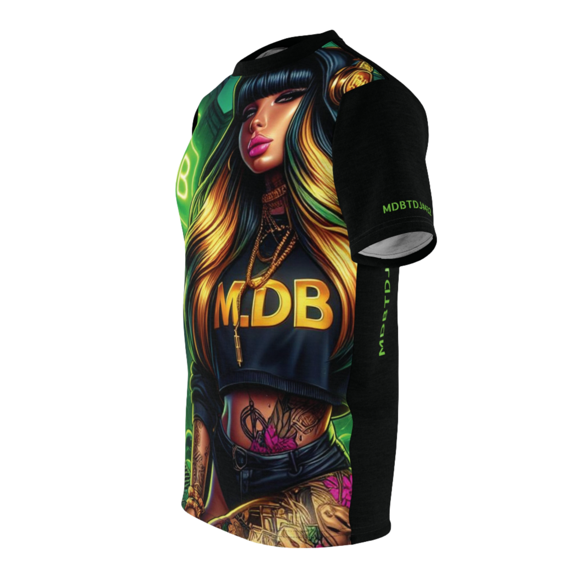 MDBTDJ#432 Premium Tee Shirt - Tattooed Dj's Limited Edition - Unisex, T-Shirt, Clothing Tops, Tattooed Djs Shop