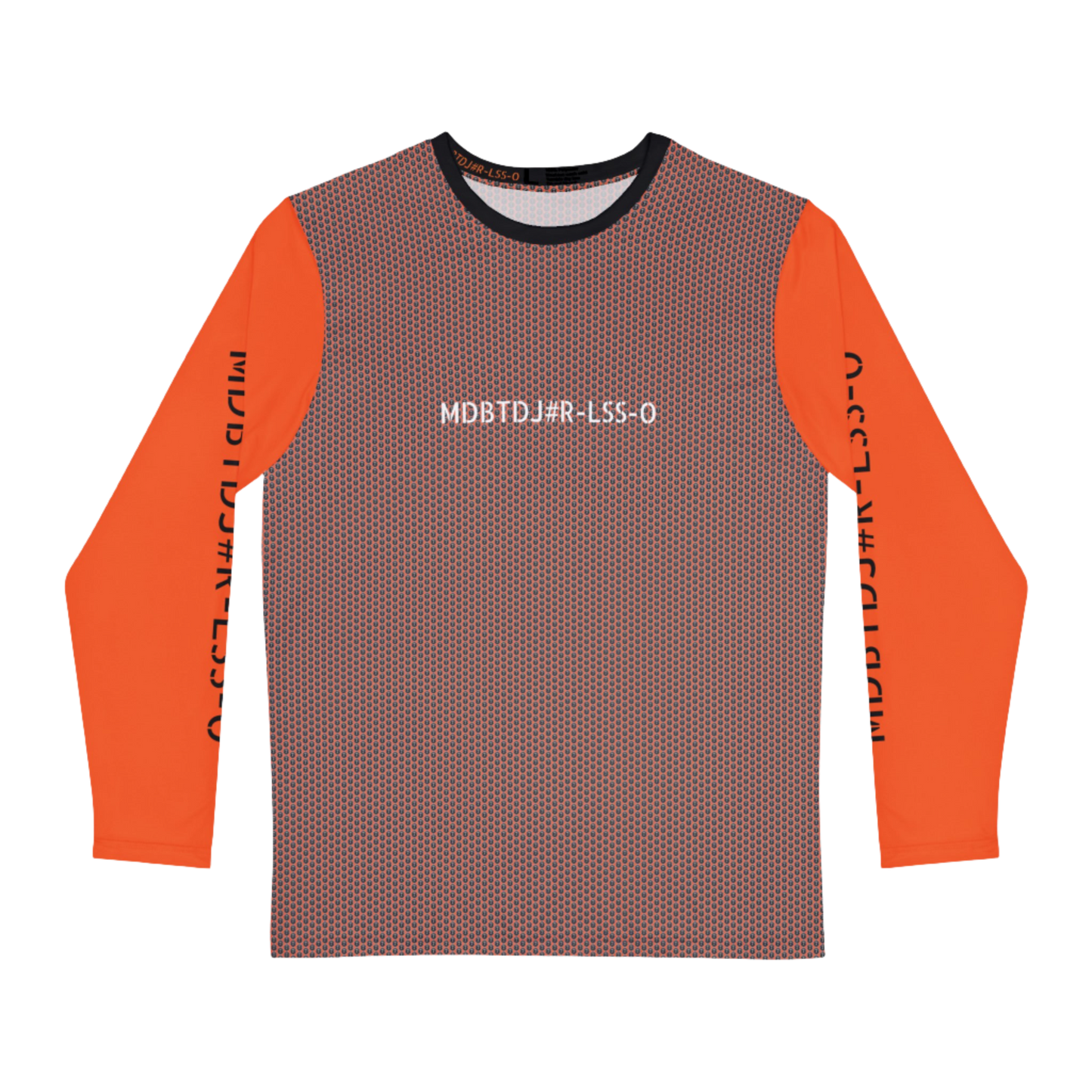 MDBTDJ#R-LSS-O Premium Men's Long Sleeve Shirt, Long Sleeve Shirt, Clothing Tops, Tattooed Djs Shop