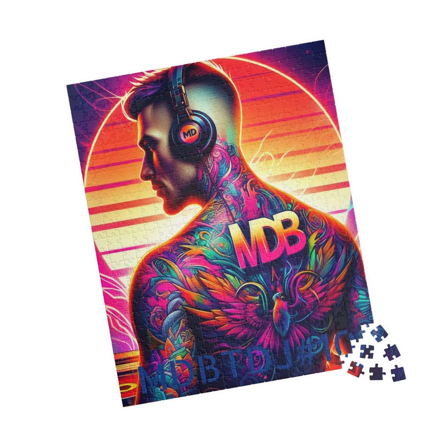 MDBTDJ#10 Puzzle (110, 252, 520, 1014-piece) Tattooed Dj's Limited Edition