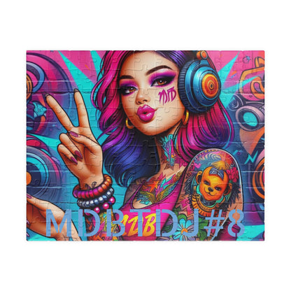 MDBTDJ#8 Puzzle (110, 252, 520, 1014-piece) Tattooed Dj's Limited Edition, Puzzle, Puzzles, Tattooed Djs Shop