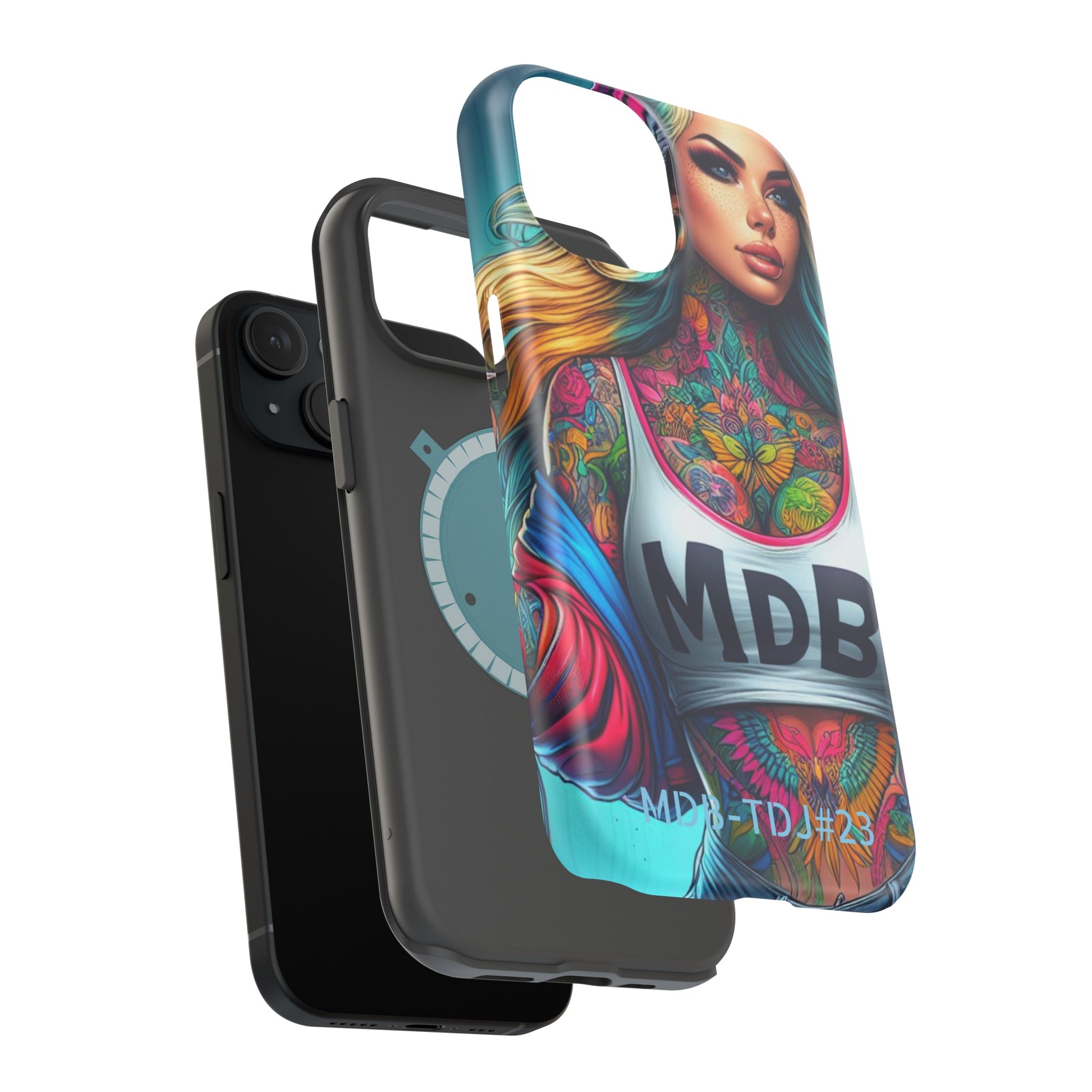 MDBTDJ#23 Impact-Resistant Phone Cases Fits most Tattooed DJ's Limited Edition, Phone Case, Tattooed Djs Shop