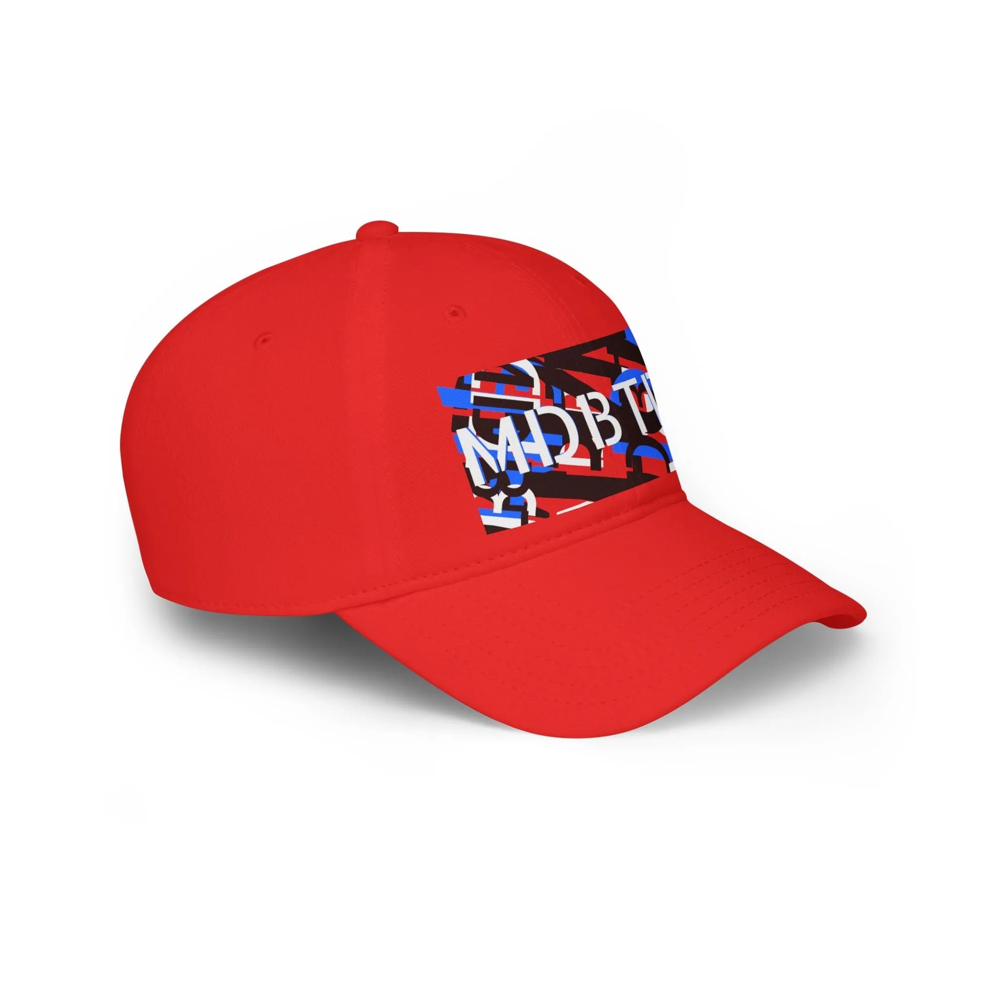 MDBTDJ#BBLUWRDC Red - Low Profile Baseball Cap, Hats, Hats, Tattooed Djs Shop