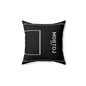 MDBTDJ#BWP Spun Polyester Square Pillow, Home Decor, Tattooed Djs Shop