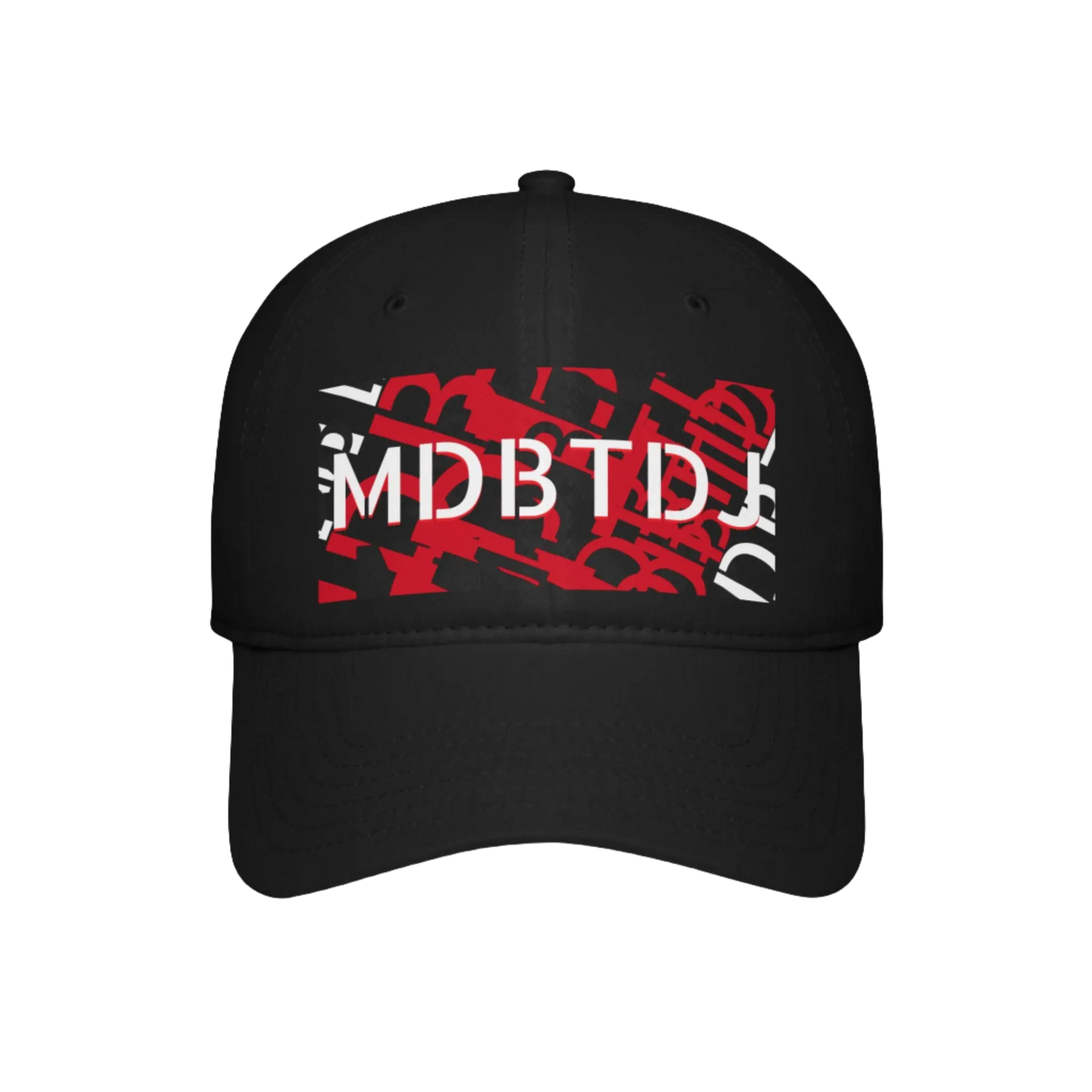 MDBTDJ#BRGYWRDC Black- Low Profile Baseball Cap, Hats, Hats, Tattooed Djs Shop