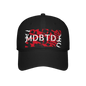 MDBTDJ#BRGYWRDC Black- Low Profile Baseball Cap, Hats, Hats, Tattooed Djs Shop