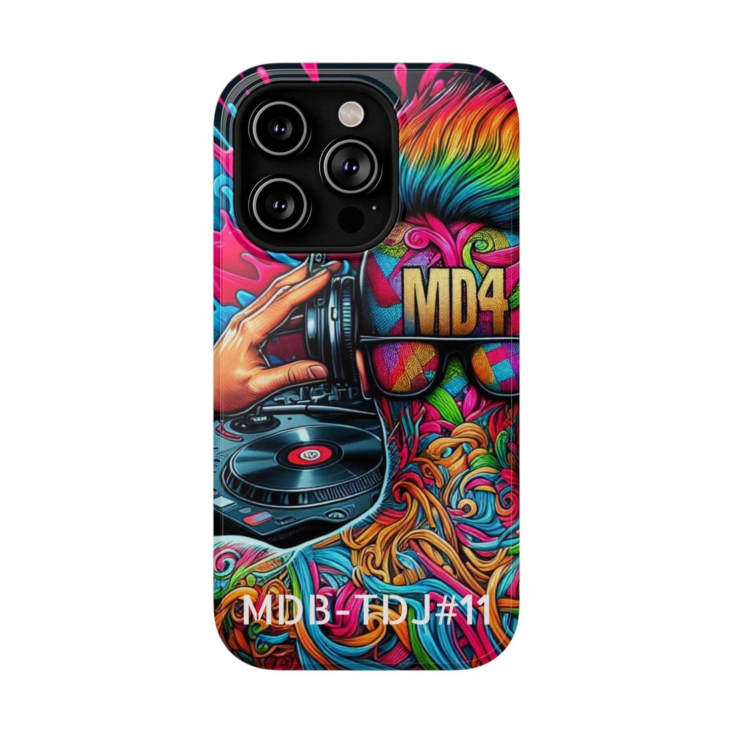 MDBTDJ#11 Impact-Resistant Phone Cases Fits most Tattooed DJ's Limited Edition