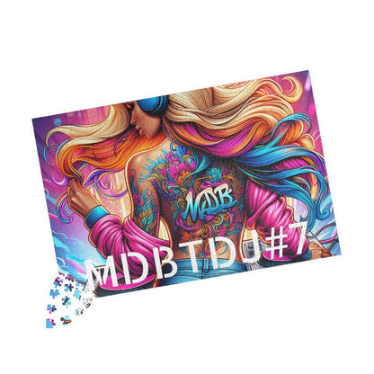 MDBTDJ#7 Puzzle (110, 252, 520, 1014-piece) Tattooed Dj's Limited Edition, Puzzle, Puzzles, Tattooed Djs Shop