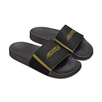 MDBTDJ#BGLD Men's Slide Sandals, Shoes, Tattooed Djs Shop