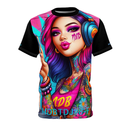 MDBTDJ#8-F Premium Tee Shirt - Tattooed Dj's Limited Edition - Unisex, T-Shirt, Clothing Tops, Tattooed Djs Shop