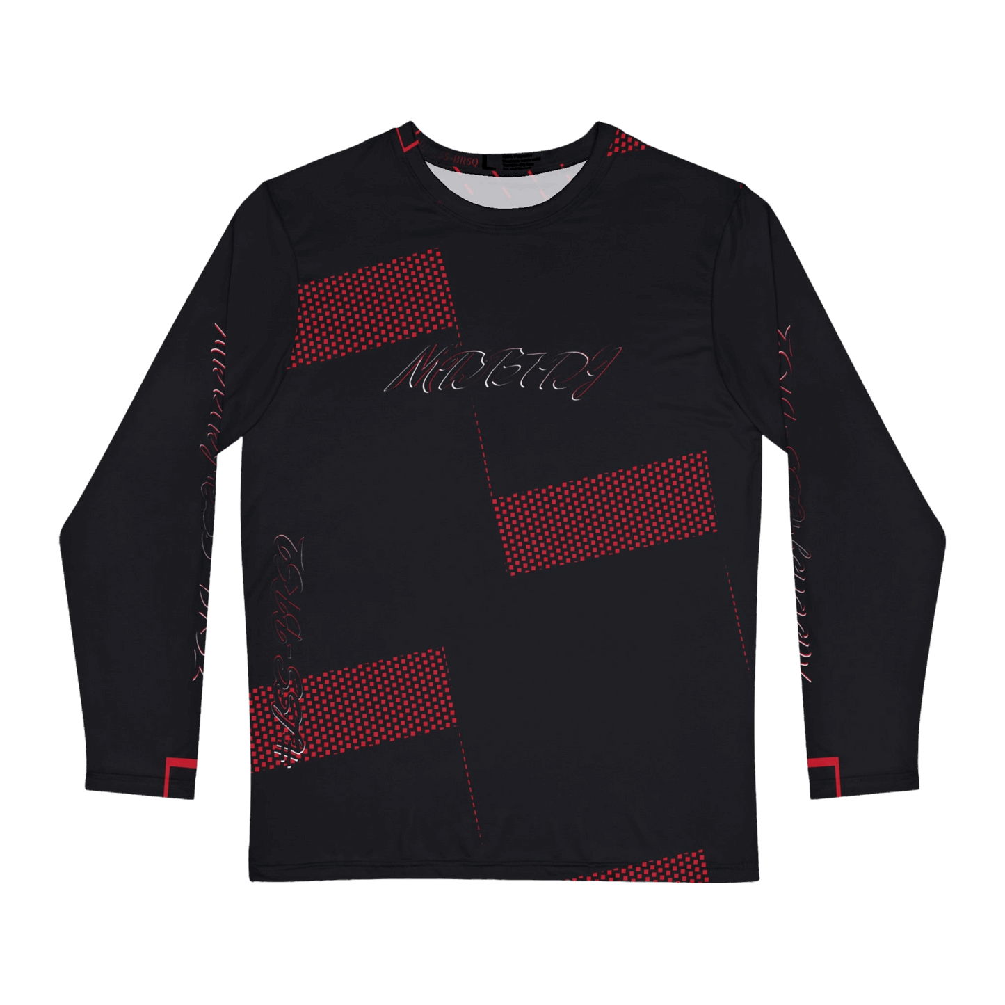 MDBTDJ#LSS-BRSQ Men's Long Sleeve Shirt Tattooed Dj's Limited Edition, All Over Prints, Tattooed Djs Shop