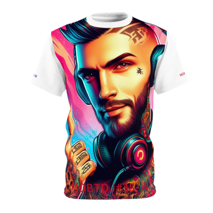 MDBTDJ#38-W Premium Art Tee Shirt - Tattooed Dj's Limited Edition - Unisex