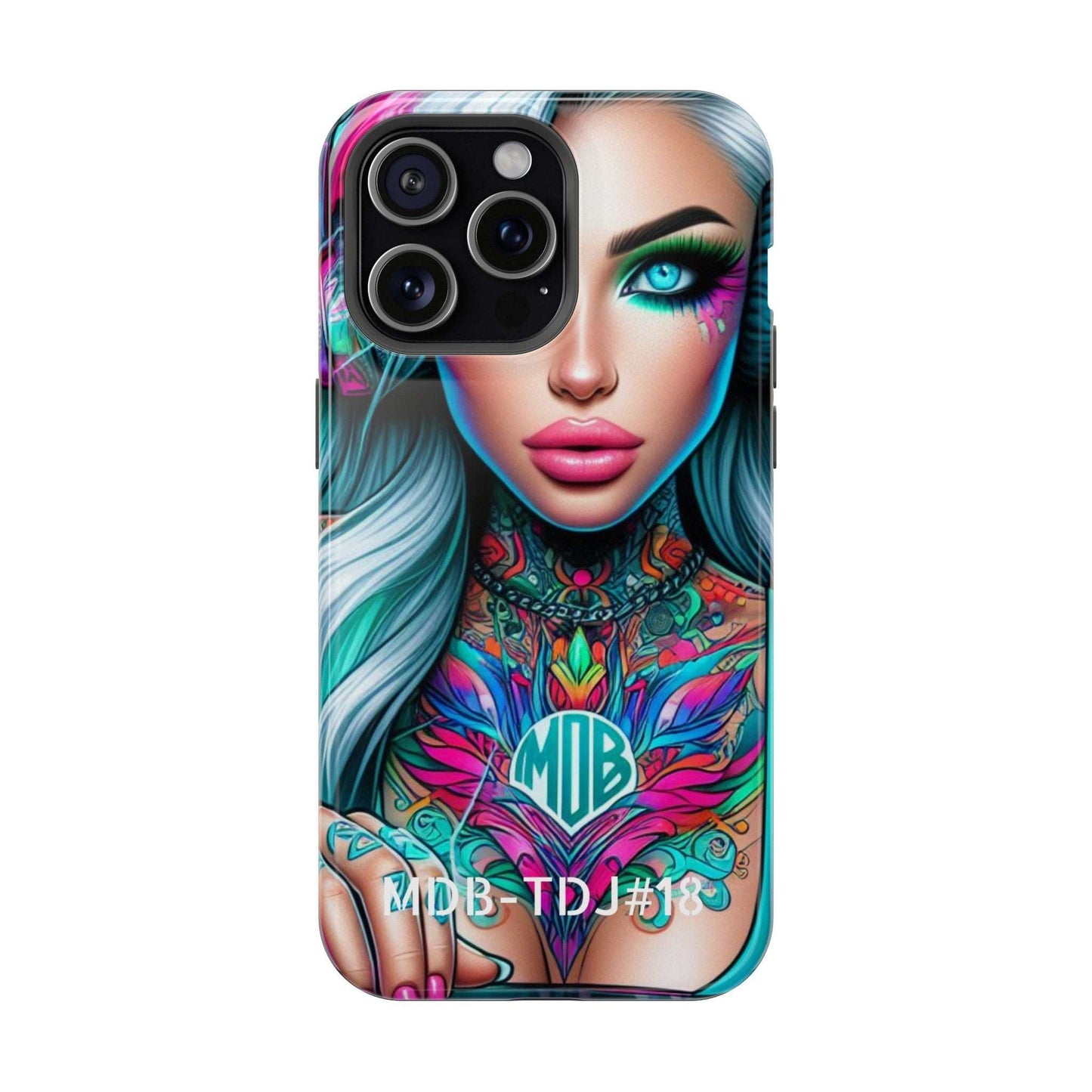 MDBTDJ#18 Impact-Resistant Phone Cases Fits most Tattooed DJ's Limited Edition