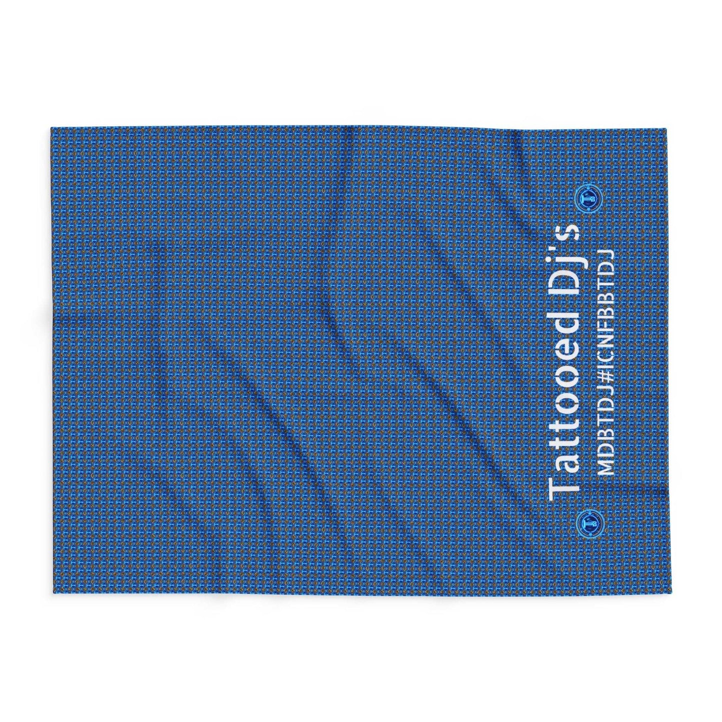 MDBTDJ#ICNFBBTDJ Fleece Blanket Tattooed Dj's Limited Edition, Home Decor, Tattooed Djs Shop