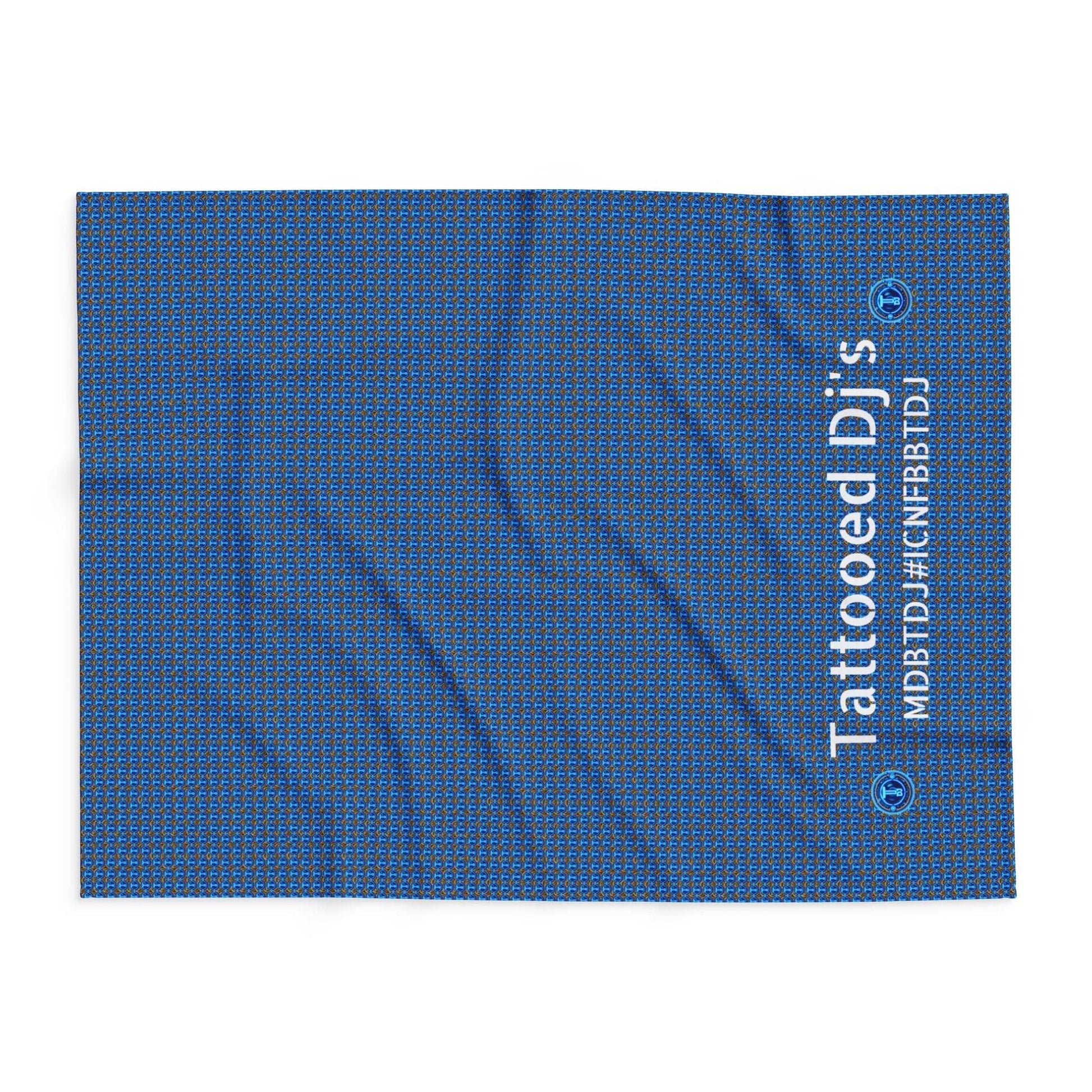 MDBTDJ#ICNFBBTDJ Fleece Blanket Tattooed Dj's Limited Edition, Home Decor, Tattooed Djs Shop