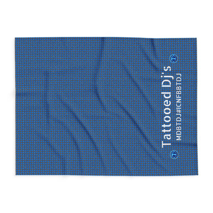 MDBTDJ#ICNFBBTDJ Fleece Blanket Tattooed Dj's Limited Edition, Home Decor, Tattooed Djs Shop