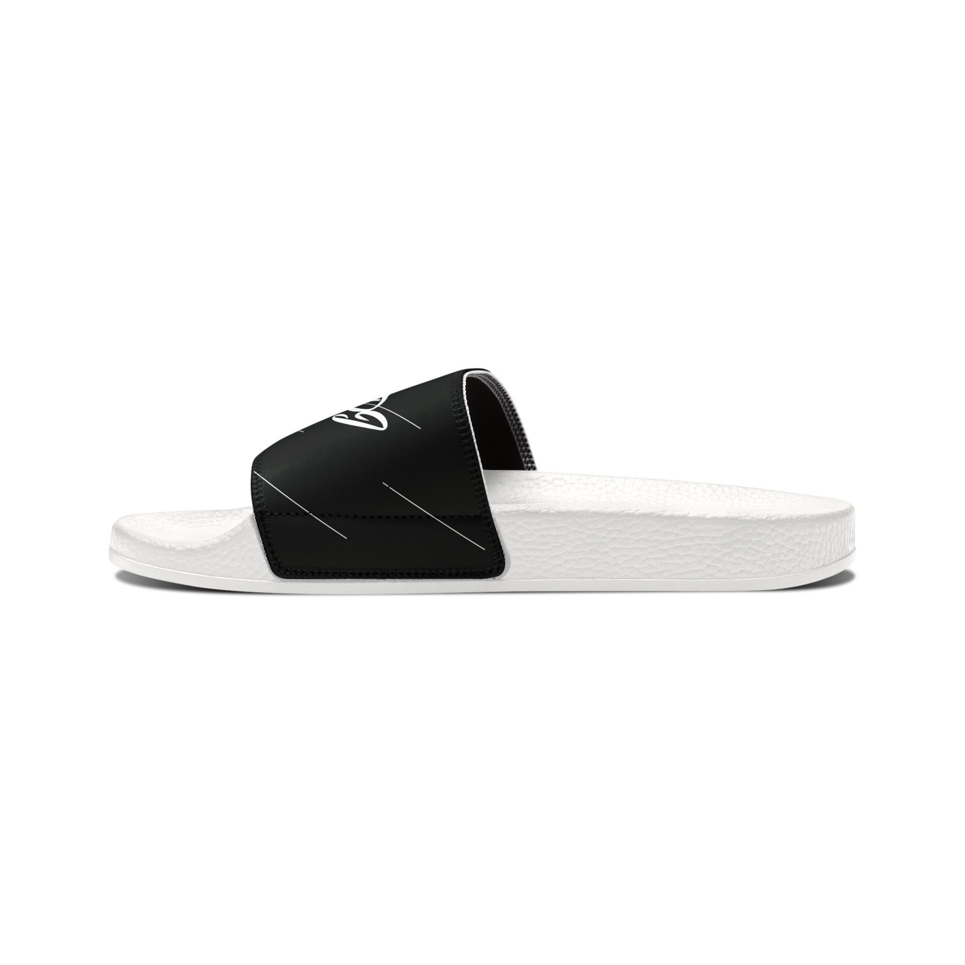MDBTDJ#SBBK Men's Slide Sandals, Shoes, Sandals, Tattooed Djs Shop