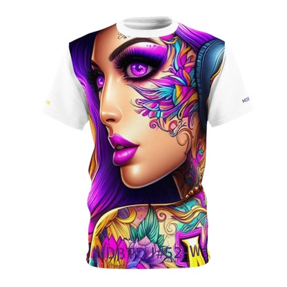 MDBTDJ#52-W Premium Art Tee Shirt - Tattooed Dj's Limited Edition - Unisex